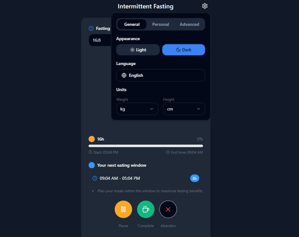 Zero24 - Intermittent Fasting Tracker